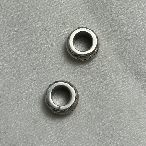 Brighton Love & Sweetheart Beads Brushed Silver Plated Swarovski Crystals 7/16" - Picture 14 of 14